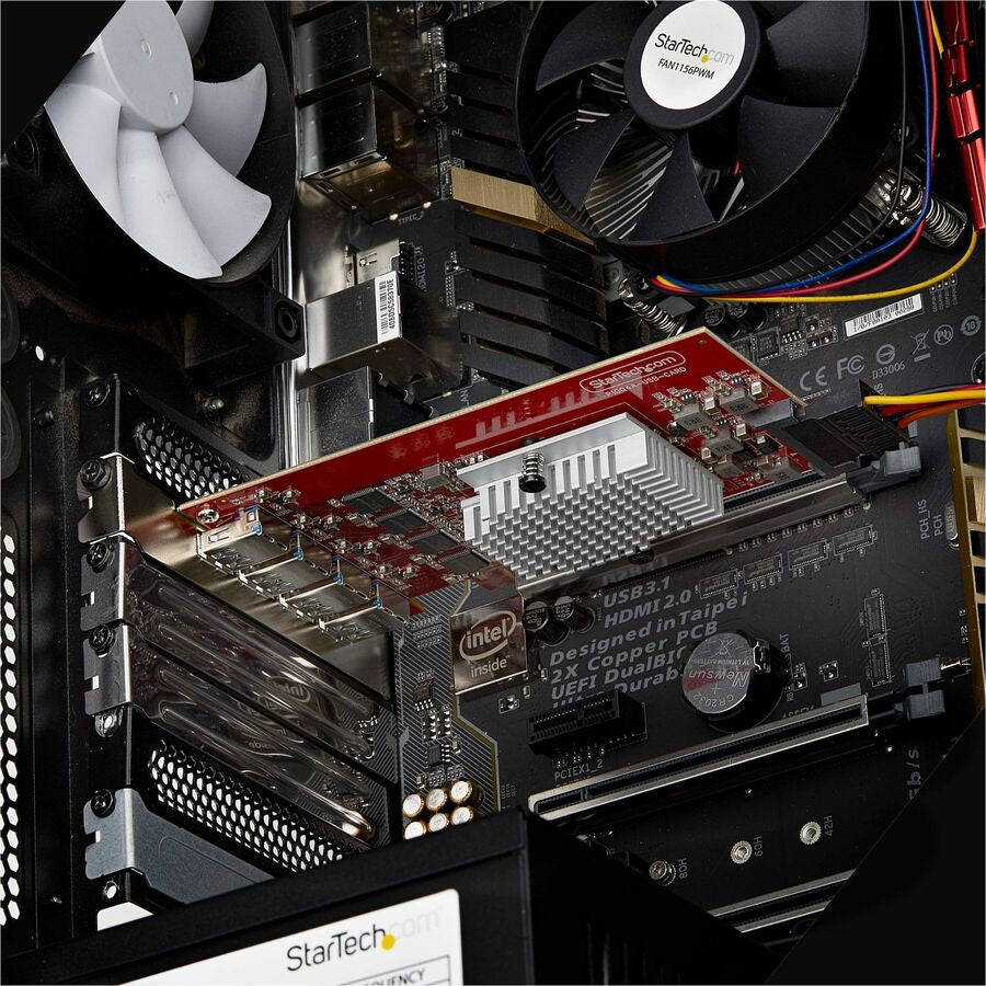 StarTech PCIe USB-A Card 4 Ports 40Gbps for Professionals