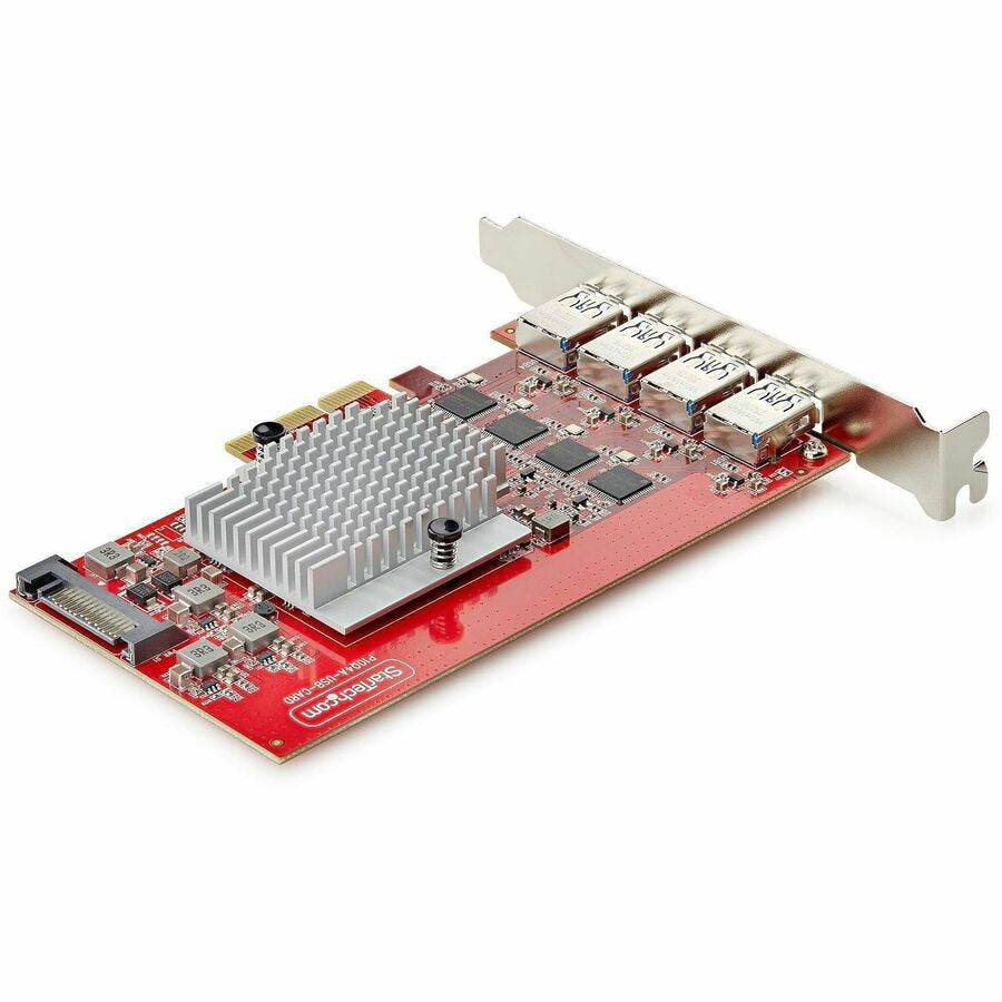 StarTech PCIe USB-A Card 4 Ports 40Gbps for Professionals