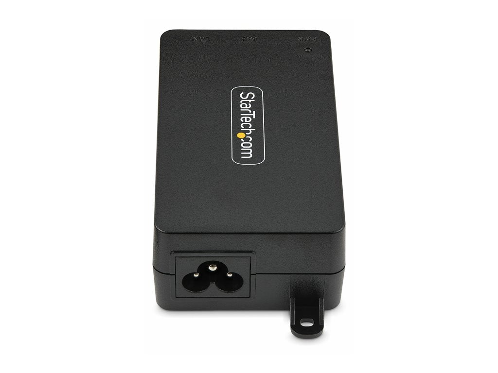 StarTech.com 1-Port 10Gbps PoE++ Injector, 60W, PoE++ (802.3af/at/bt) - PoE injector - unmanaged inline - AC 100-240 V - 60 Watt AF31XC-POE-INJECTOR