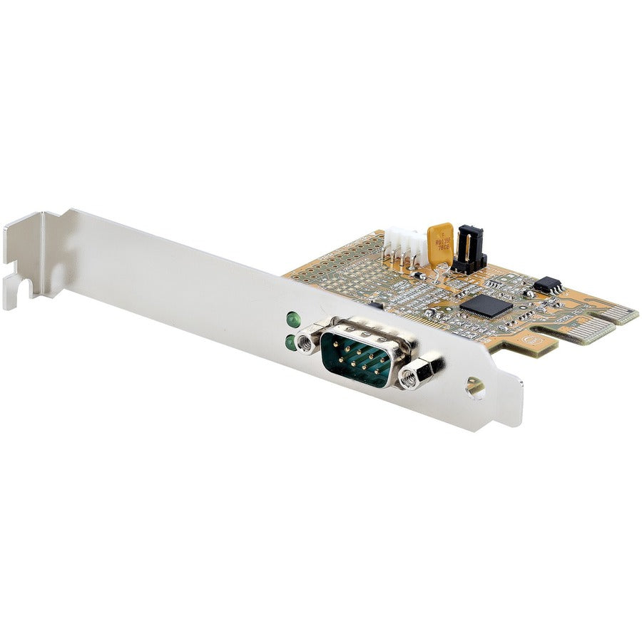 StarTech.com 1-Port PCI Express Serial Card, PCIe to RS232 (DB9) Serial Interface Card, 16C1050 UART, COM Retention, Low Profile, Win & Linux 11050-PC-SERIAL-CARD