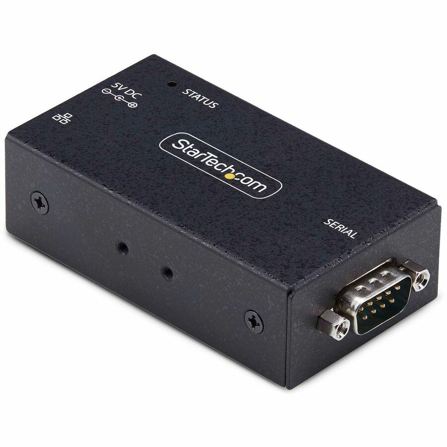 StarTech.com 1-Port Serial to Ethernet Adapter, IP Serial Device Server For Remote RS232 I13-SERIAL-ETHERNET