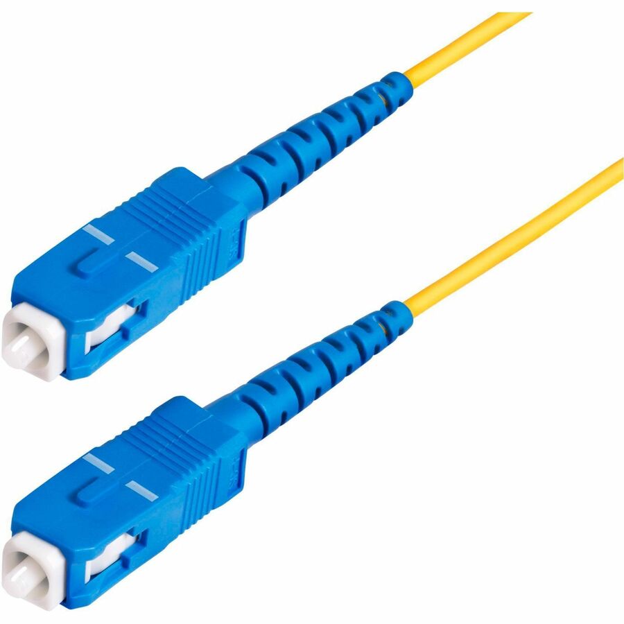 StarTech.com 100m (328ft) SC to SC (UPC) OS2 Single Mode Simplex Fiber Optic Cable, 9/125, SPSMSCSC-OS2-100M