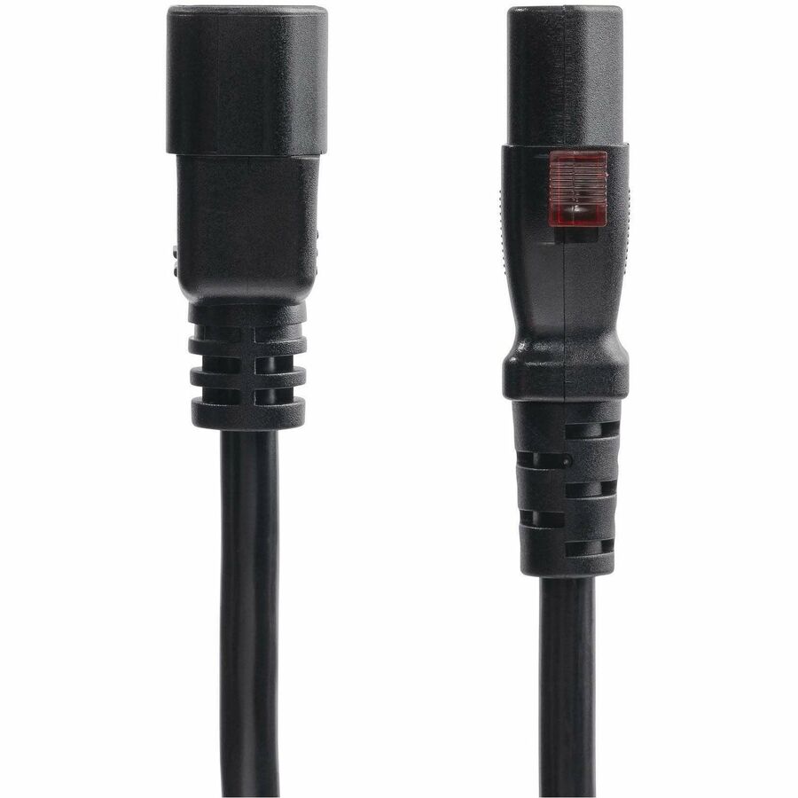 StarTech.com 10ft (3m) Power Extension Cord IEC 60320 C14 to Locking C13 PDU Power Cord 10