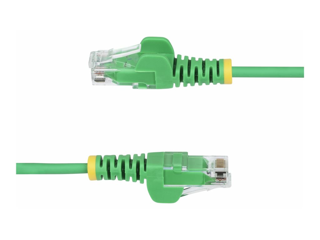 StarTech.com 10ft Green Slim CAT6 Ethernet Cable, Snagless, 28AWG, LSZH - Patch cable - RJ-45 (M) to RJ-45 (M) - 10 ft - 0.1 N6PAT10GNS