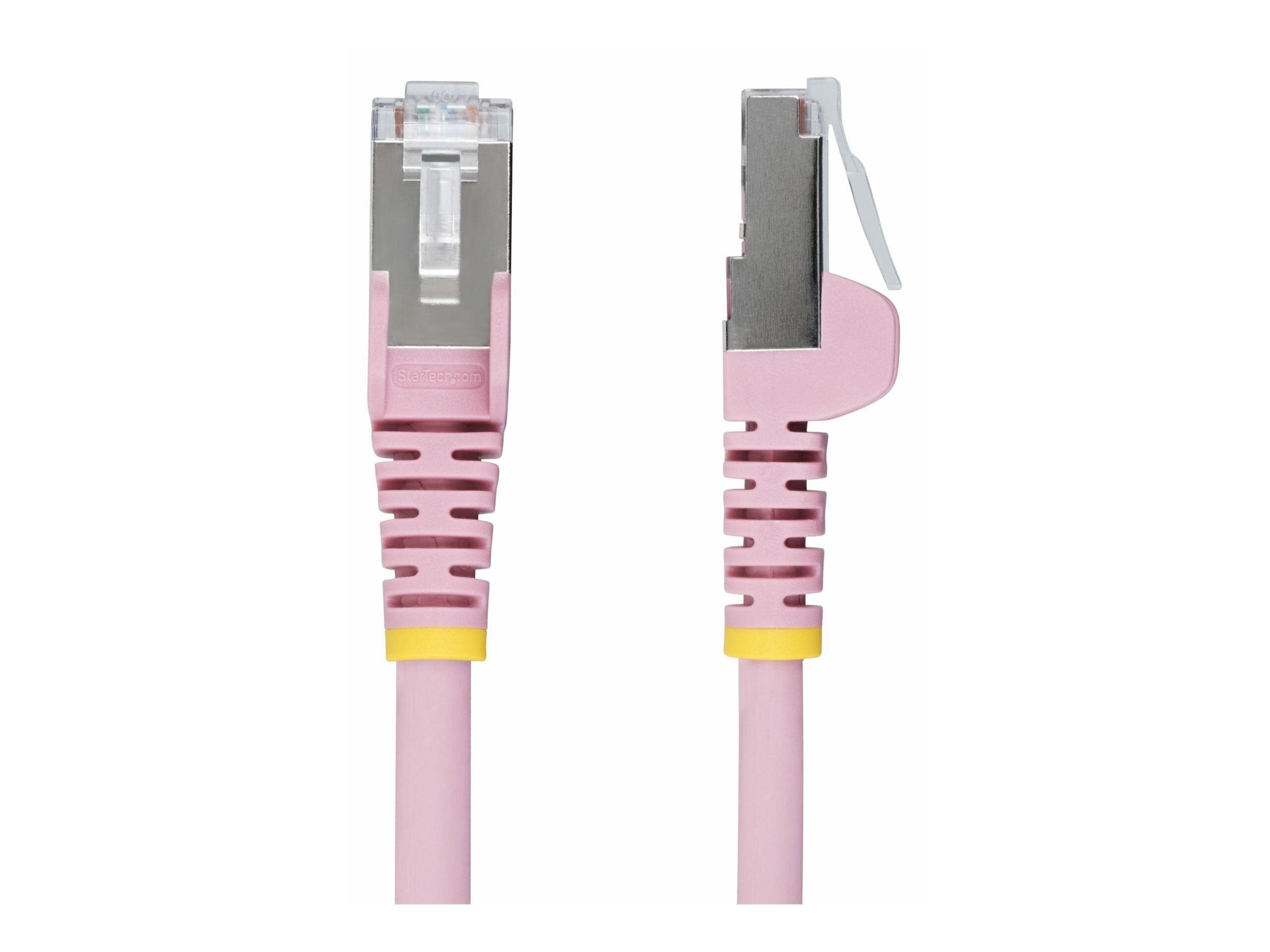 StarTech.com 10ft Pink CAT6a Ethernet Cable, Snagless, S/FTP, 10G, LSZH - Patch cable - RJ-45 (M) to RJ-45 (M) - 10 ft - 0.2 NLPN-10F-CAT6A-PATCH