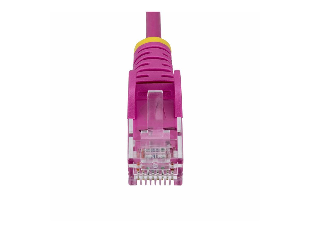 StarTech.com 10ft Pink Slim CAT6 Ethernet Cable, Snagless, 28AWG, LSZH - Patch cable - RJ-45 (M) to RJ-45 (M) - 10 ft - 0.1 in N6PAT10PKS