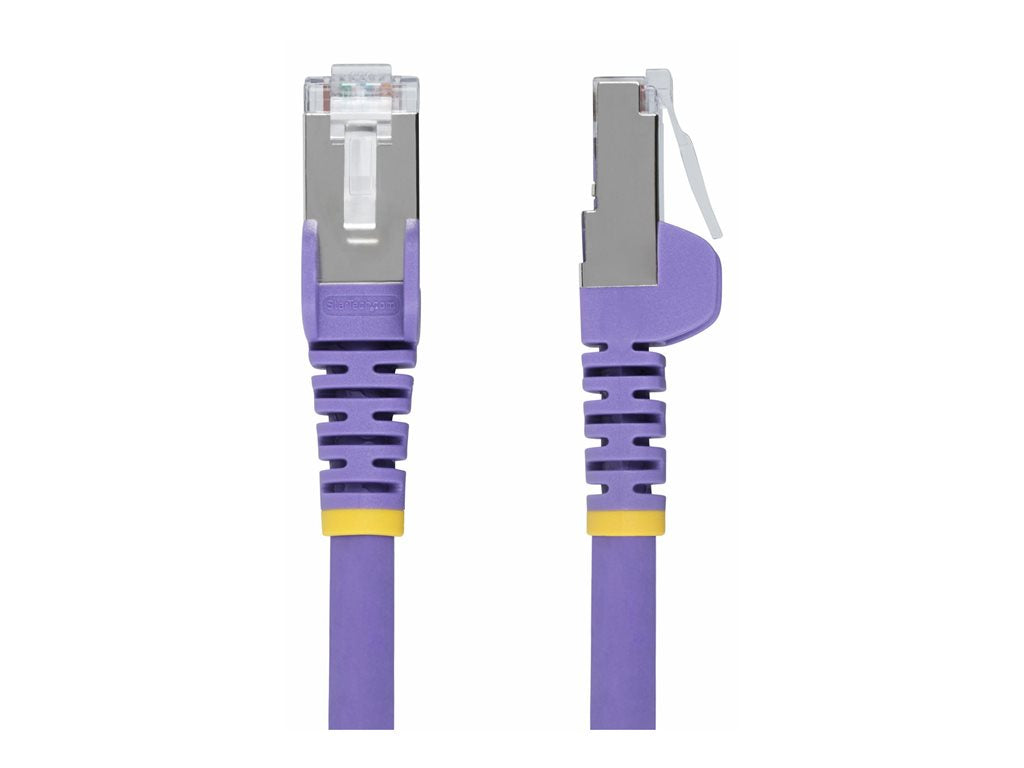 StarTech.com 10ft Purple CAT6a Ethernet Cable, Snagless, S/FTP, 10G, LSZH - Patch cable - RJ-45 (M) to RJ-45 (M) - 10 ft - 0.2 NLPL-10F-CAT6A-PATCH