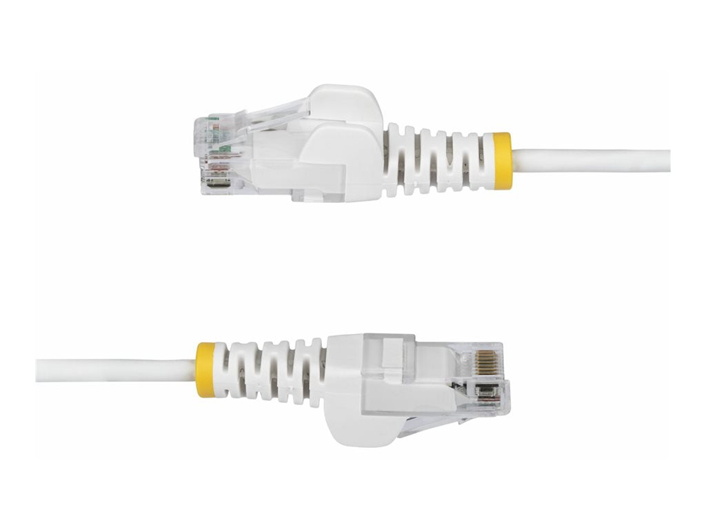 StarTech.com 10ft White Slim CAT6 Ethernet Cable, Snagless, 28AWG, LSZH - Patch cable - RJ-45 (M) to RJ-45 (M) - 10 ft - 0.1 N6PAT10WHS