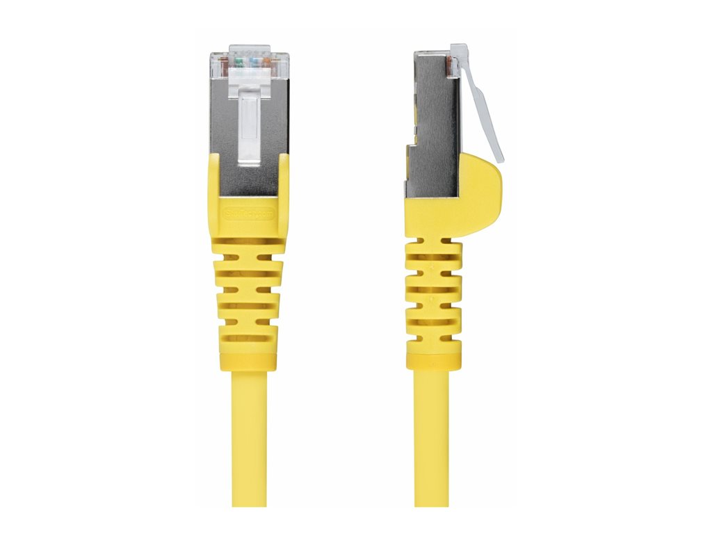 StarTech.com 10ft Yellow CAT6a Ethernet Cable, Snagless, S/FTP, 10G, LSZH - Patch cable - RJ-45 (M) to RJ-45 (M) - 10 ft - 0.2 NLYL-10F-CAT6A-PATCH