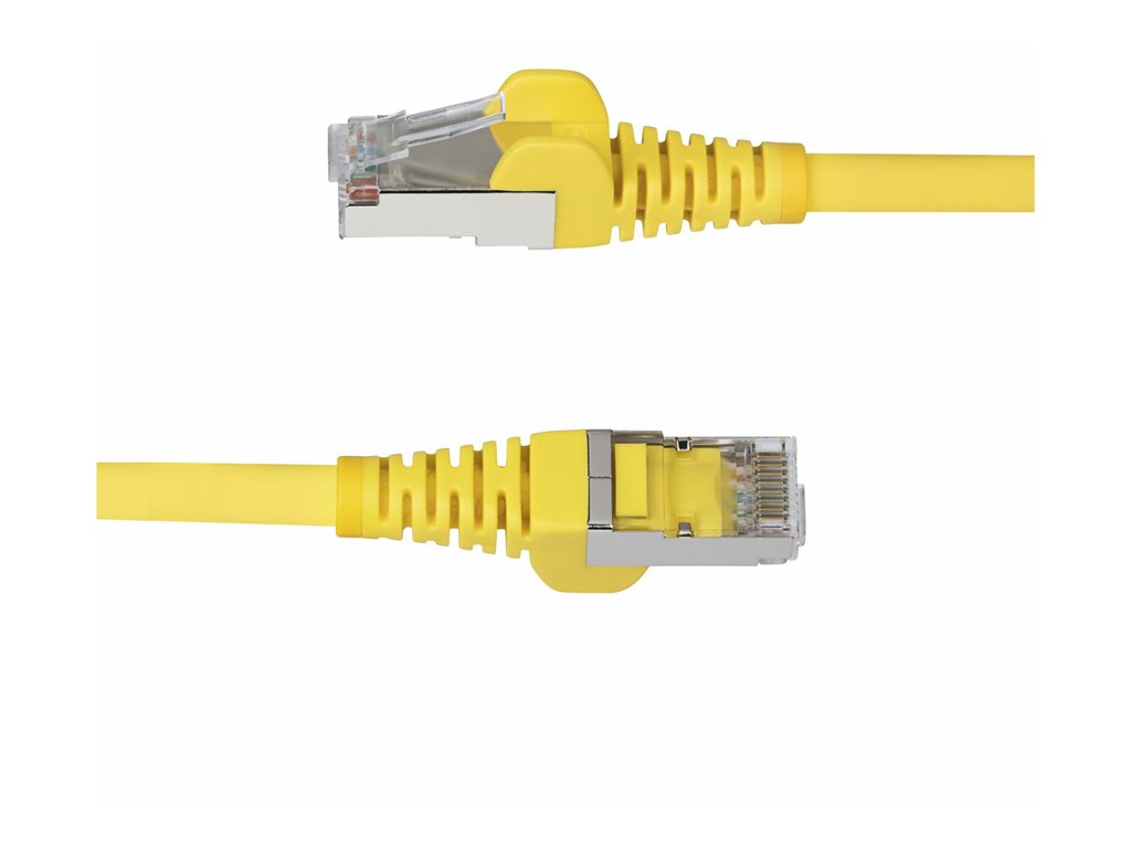 StarTech.com 10ft Yellow CAT6a Ethernet Cable, Snagless, S/FTP, 10G, LSZH - Patch cable - RJ-45 (M) to RJ-45 (M) - 10 ft - 0.2 NLYL-10F-CAT6A-PATCH
