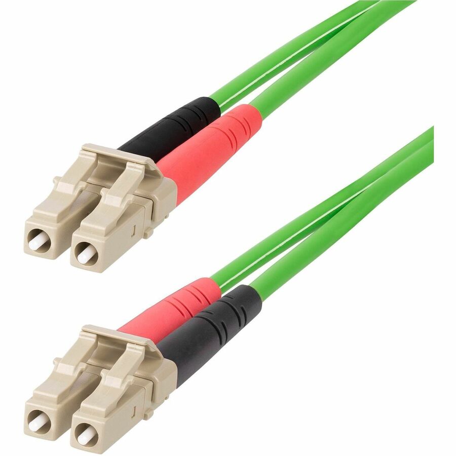 StarTech.com 10m (32.8ft) LC to LC (UPC) OM5 Multimode Fiber Optic Cable, 50/125&micro;m LCLCL-10M-OM5-FIBER