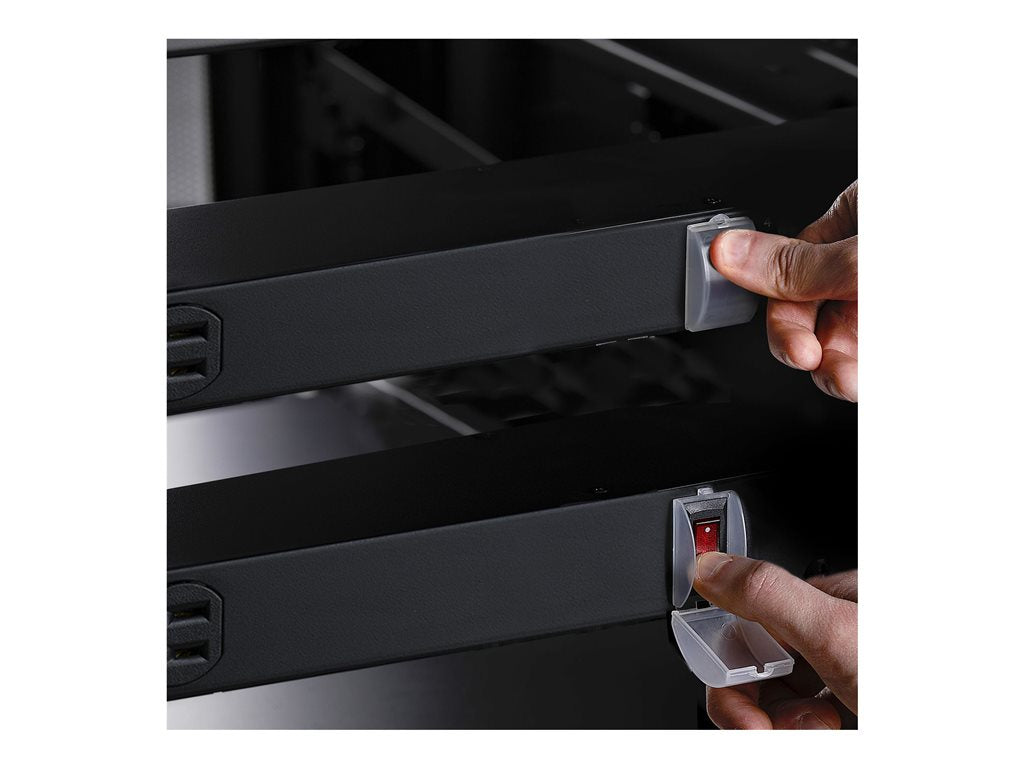 StarTech.com 12-Outlet Rack Mount Metered PDU, 1U Server Power Strip, TAA - Power distribution unit (rack-mountable) - AC 120 12NM8-RACK-MOUNT-PDU