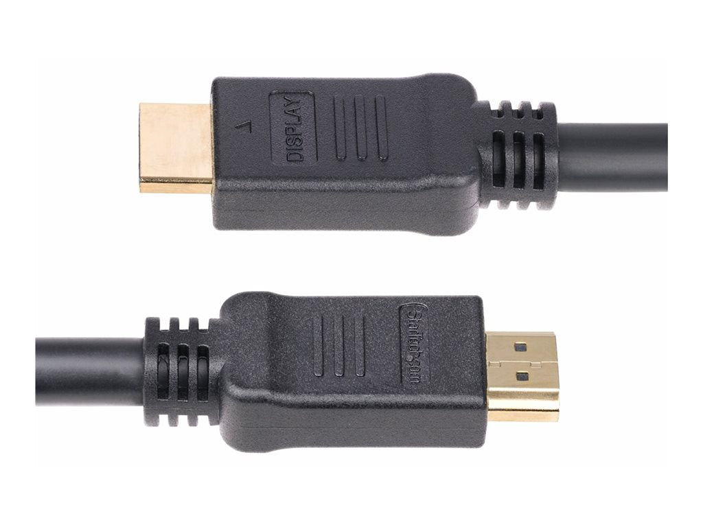 StarTech.com 15m Active HDMI 2.0 Cable, CMP, Plenum Rated, 4K 60Hz - High Speed - HDMI cable - HDMI male to HDMI male - 49 ft HD2AP-15M-HDMI-CABLE