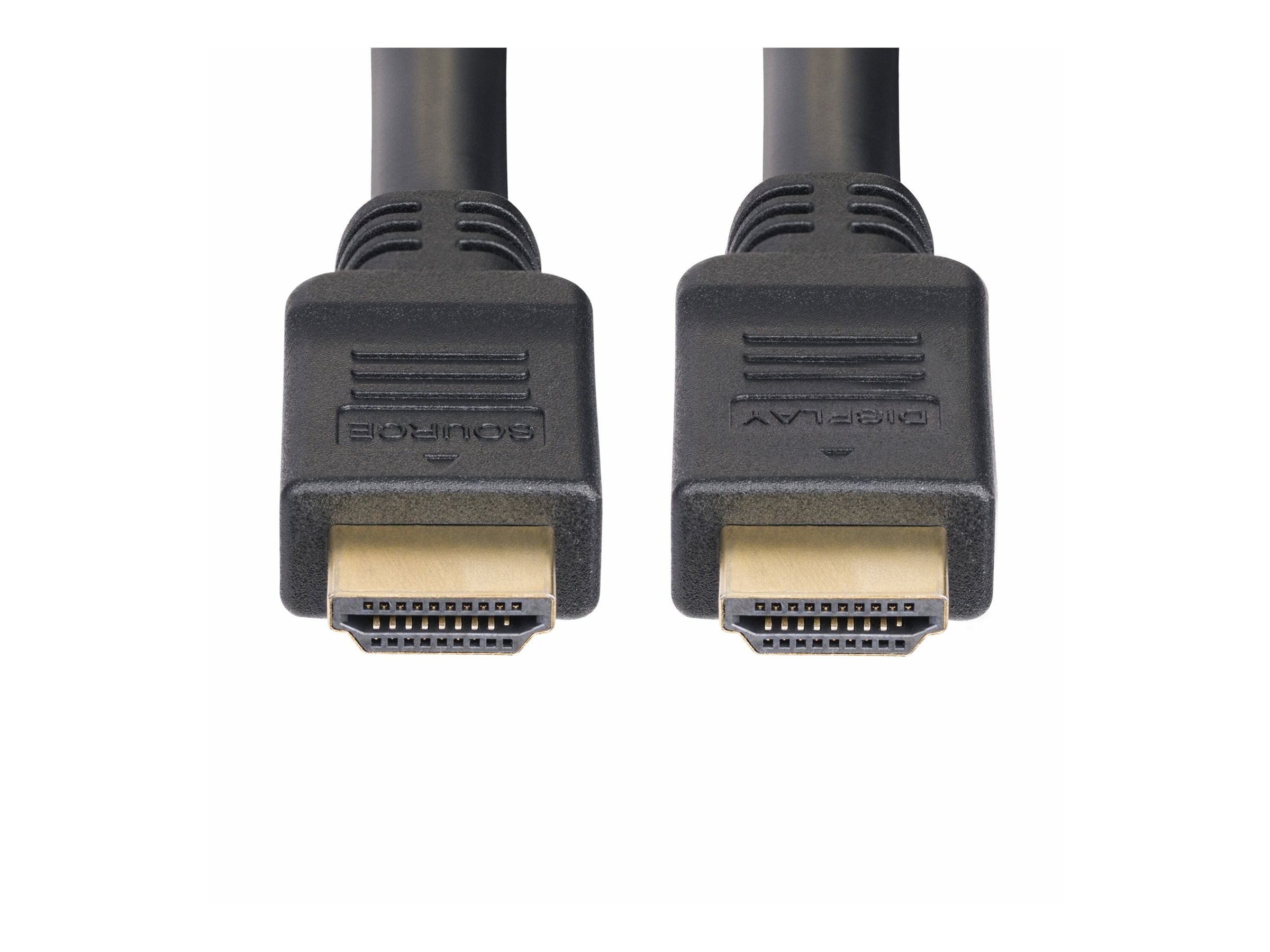 StarTech.com 15m Active HDMI 2.0 Cable, CMP, Plenum Rated, 4K 60Hz - High Speed - HDMI cable - HDMI male to HDMI male - 49 ft HD2AP-15M-HDMI-CABLE