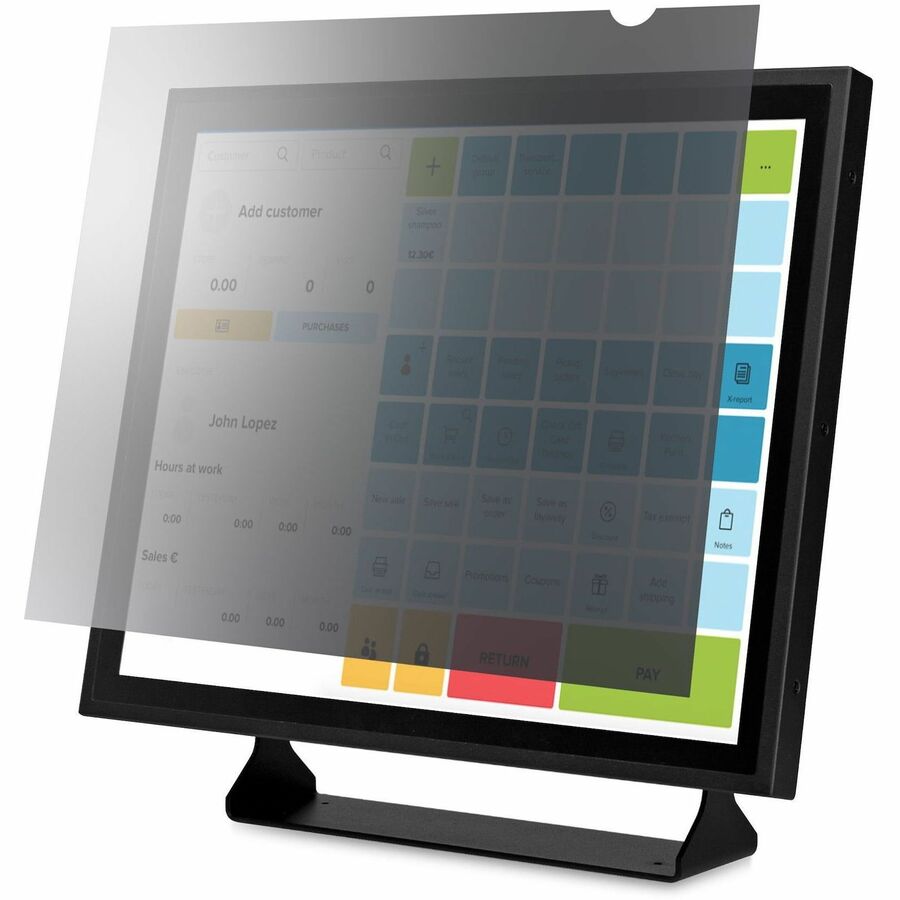 StarTech.com 19-inch 5:4 Computer Monitor Privacy Filter, Anti-Glare Privacy Screen w/51%