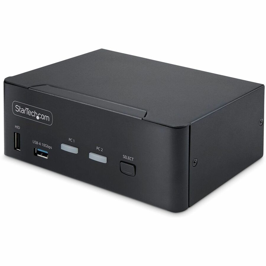 StarTech.com 2-Port Dual-Monitor DisplayPort 1.4 KVM Switch, 8K 60Hz / 4K 144Hz, 2x USB P2CDD143-KVM-SWITCH