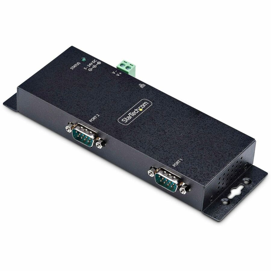 StarTech.com 2-Port Serial to Ethernet Adapter, IP Serial Device Server For Remote RS232 I23-SERIAL-ETHERNET