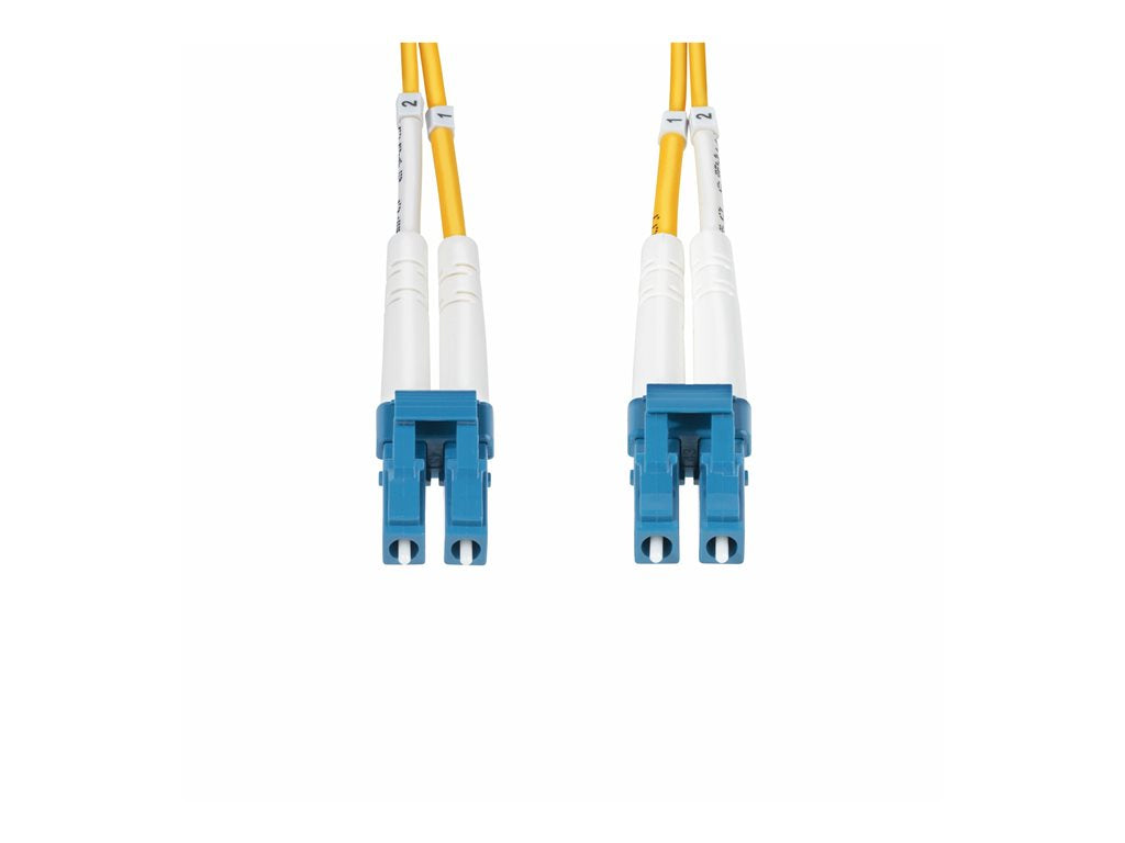 StarTech.com 20m (65.6ft) LC to LC (UPC) OS2 Single Mode Duplex Fiber Optic Cable, 9/125ï¿½m, Laser Optimized, 10G, Bend Insensitive, SMDOS2LCLC20M