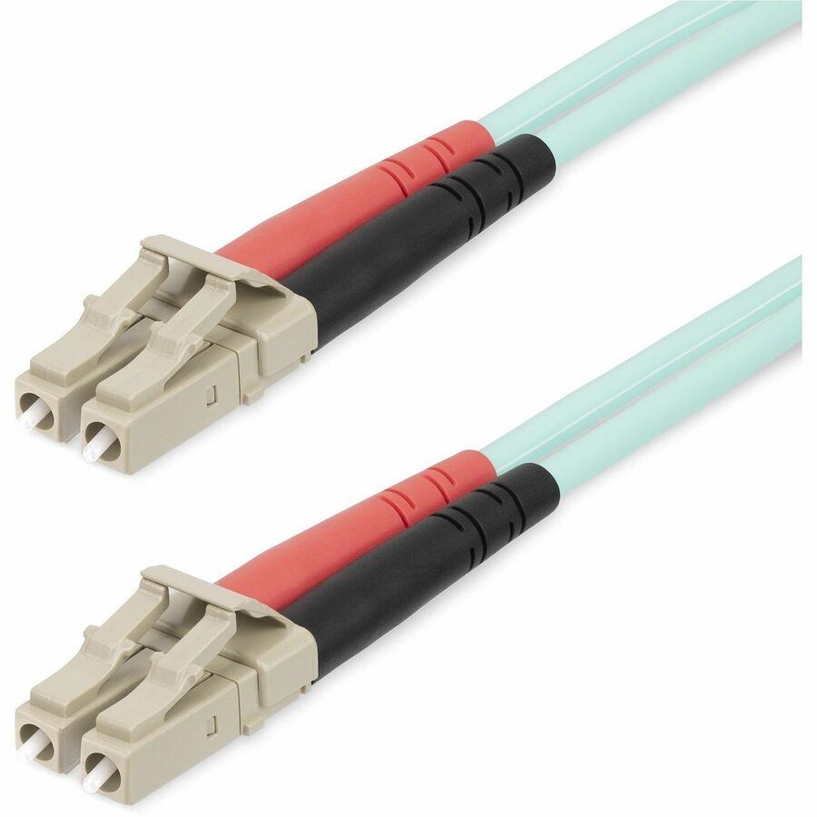 StarTech.com 25m (82ft) LC/UPC to LC/UPC OM4 Multimode Fiber Optic Cable, 50/125&micro;m, 450FBLCLC25