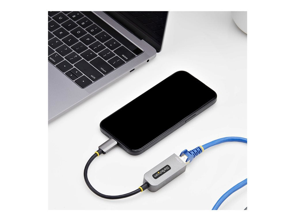 StarTech.com 2.5GbE USB-C to Ethernet Adapter - Network adapter - USB-C 3.2 Gen 1 / Thunderbolt 3 - 10M/100M/1G/2.5 Gigabit Ethernet C22G-USB-ETHERNET