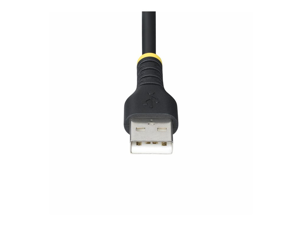 StarTech.com 3.3ft USB Multi Charging Cable, Lightning/Micro-USB/Type-C - USB cable kit - 3 A - 3.3 ft - rugged, passive - black RLTCUB1MBK