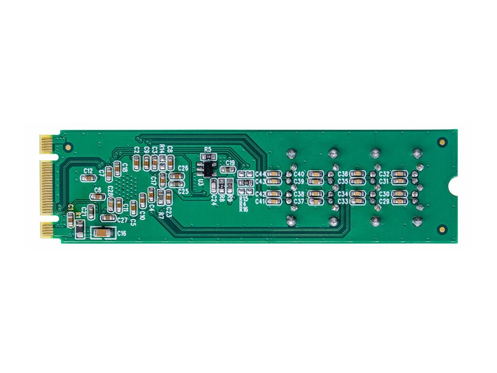 StarTech.com 4-Port M.2 to SATA Adapter Card, M.2 PCIe 3.0 to SATA HDD/SSD Expansion Card, ASM1064 Chipset, M.2 NVMe to 4x HDD/SSD 4P-SATA-M2-ADAPTER