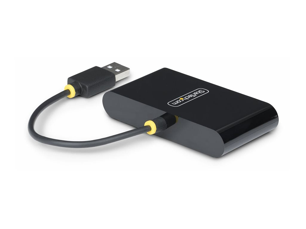 StarTech.com 4-Port USB 2.0 Hub, USB Bus Powered, Small Travel Mini USB Hub, USB 2.0 Splitter, Multi-Port Portable USB Hub, 480Mbps, ST4200MINI2-USB-HUB