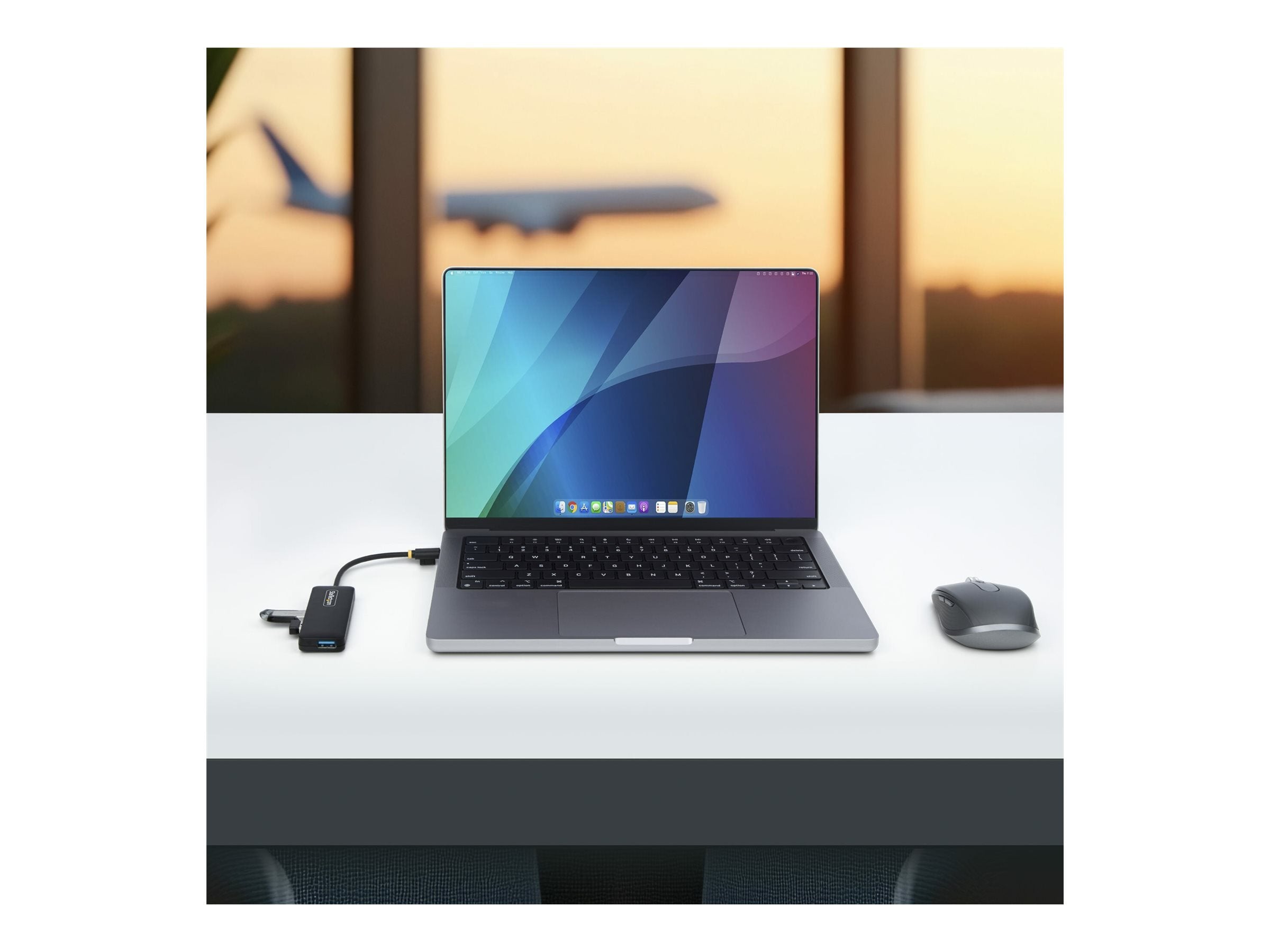 StarTech.com 4-Port USB-C Hub, 5Gbps, USB-C to 4x USB-A, Bus Powered - Hub - 4 x USB 3.2 Gen 1 - desktop H5C4A-USB-HUB