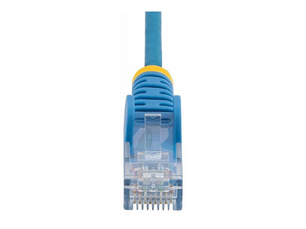 StarTech.com 5ft Blue Slim CAT6 Ethernet Cable, Snagless, 28AWG, LSZH - Patch cable - RJ-45 (M) to RJ-45 (M) - 5 ft - 0.1 in N6PAT5BLS