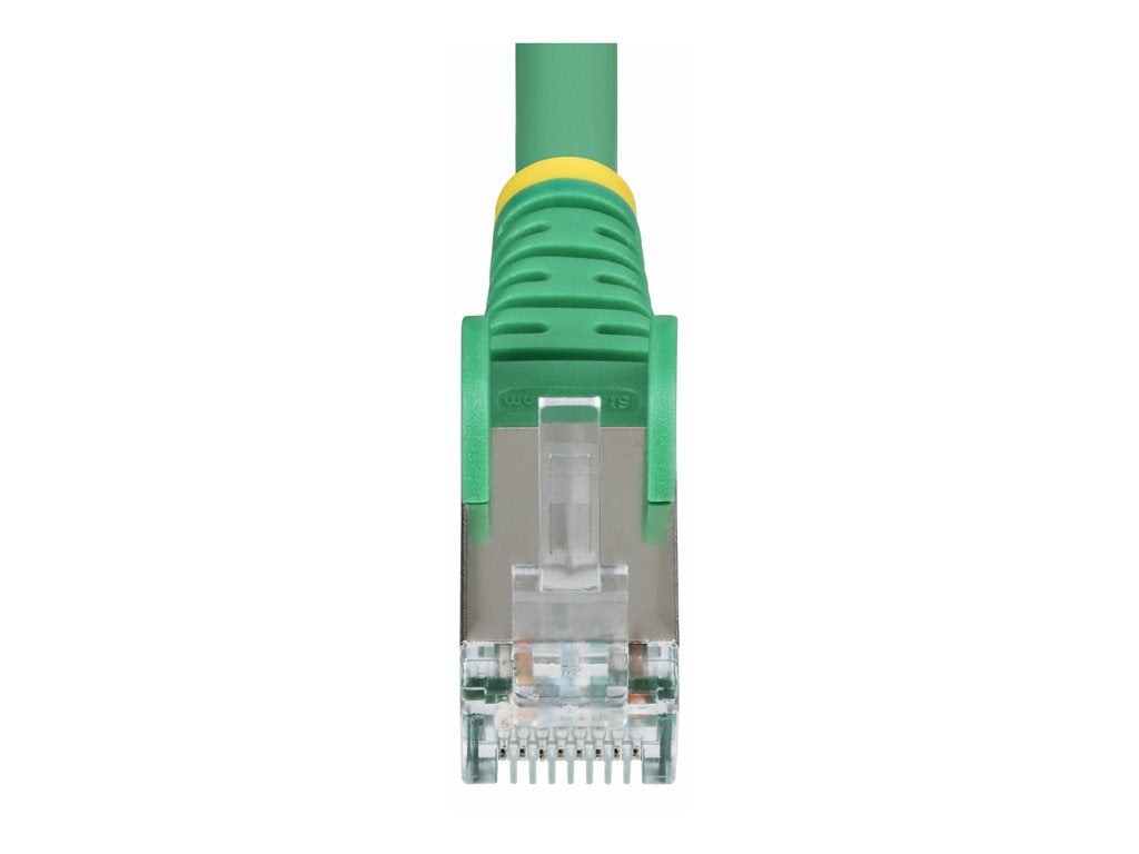 StarTech.com 5ft Green CAT6a Ethernet Cable, Snagless, S/FTP, 10G, LSZH - Patch cable - RJ-45 (M) to RJ-45 (M) - 5 ft - 0.2 in NLGN-5F-CAT6A-PATCH