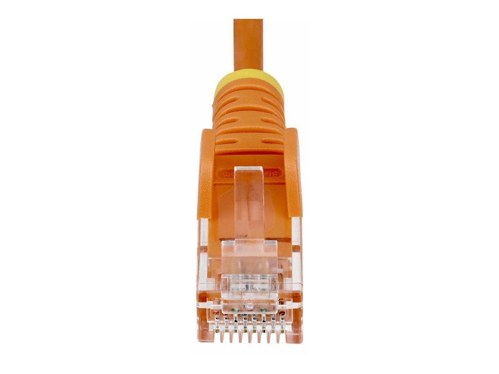 StarTech.com 5ft Orange Slim CAT6 Ethernet Cable, Snagless, 28AWG, LSZH - Patch cable - RJ-45 (M) to RJ-45 (M) - 5 ft - UTP - N6PAT5ORS