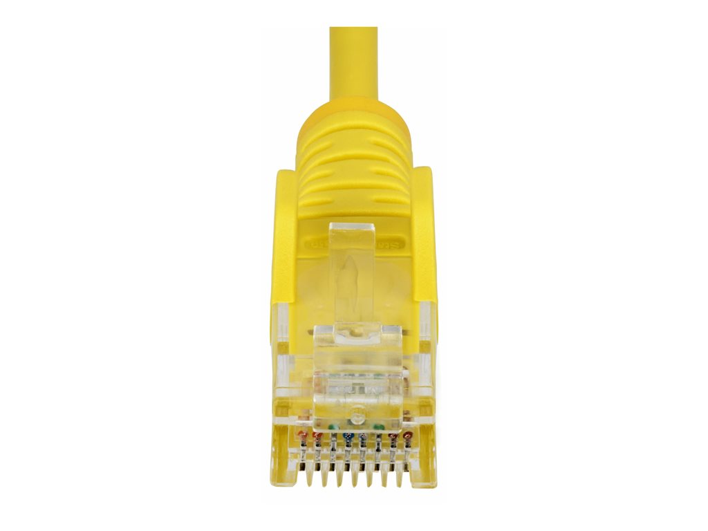 StarTech.com 5ft Yellow Slim CAT6 Ethernet Cable, Snagless, 28AWG, LSZH - Patch cable - RJ-45 (M) to RJ-45 (M) - 5 ft - 0.1 in N6PAT5YLS