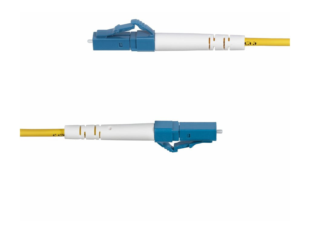 StarTech.com 5m (16.4ft) LC to LC (UPC) OS2 Single Mode Simplex Fiber Optic Cable, 9/125ï¿½m, Laser Optimized, 40G/100G,