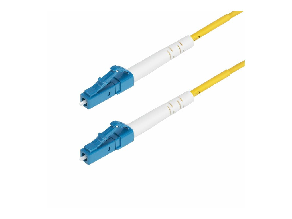 StarTech.com 5m (16.4ft) LC to LC (UPC) OS2 Single Mode Simplex Fiber Optic Cable, 9/125ï¿½m, Laser Optimized, 40G/100G,