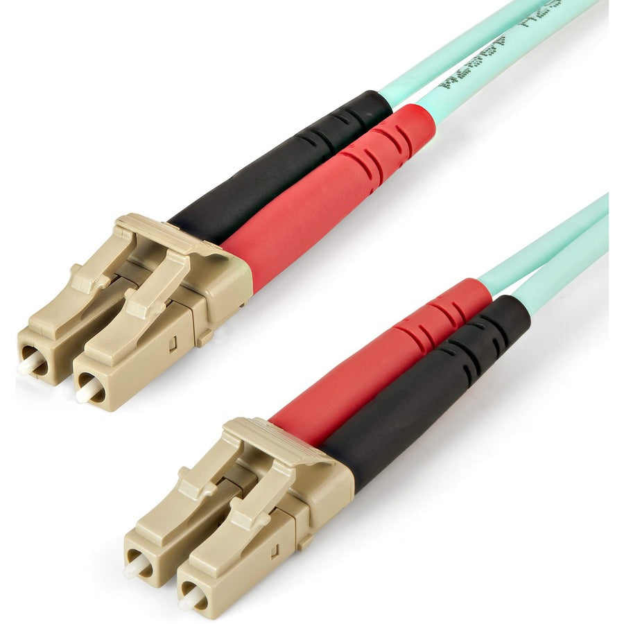 StarTech.com 5m (16.4ft) LC/UPC to LC/UPC OM4 Multimode Fiber Optic Cable, 50/125&micro;m, 450FBLCLC5