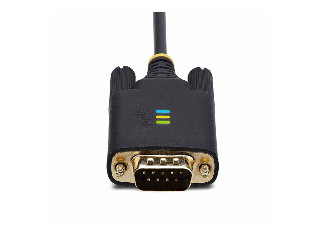 StarTech.com 6.6ft/2m USB to Null Modem Serial Adapter Cable, FTDI, RS232 - USB / serial cable - USB (M) to DB-9 (M) - 6.6 ft 1P6FFCN-USB-SERIAL