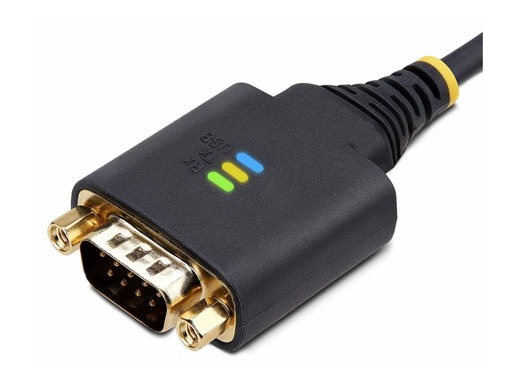 StarTech.com 6.6ft/2m USB to Null Modem Serial Adapter Cable, FTDI, RS232 - USB / serial cable - USB (M) to DB-9 (M) - 6.6 ft 1P6FFCN-USB-SERIAL