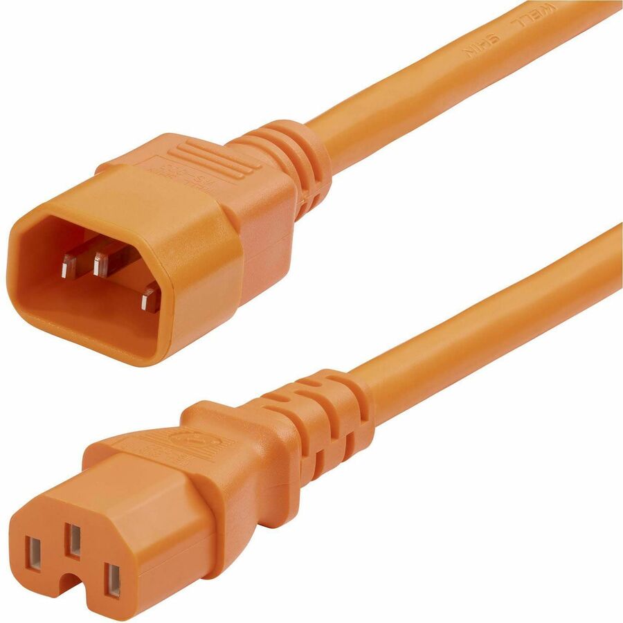 StarTech.com 6ft (1.8m) Heavy Duty PDU Power Cord IEC 60320 C14 to C15 15A 250V 14AWG Oran
