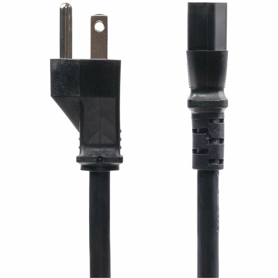 StarTech.com 8ft (2.4m) Computer Power Cord NEMA 5-15P to IEC 60320 C13 AC Power Cable 13A