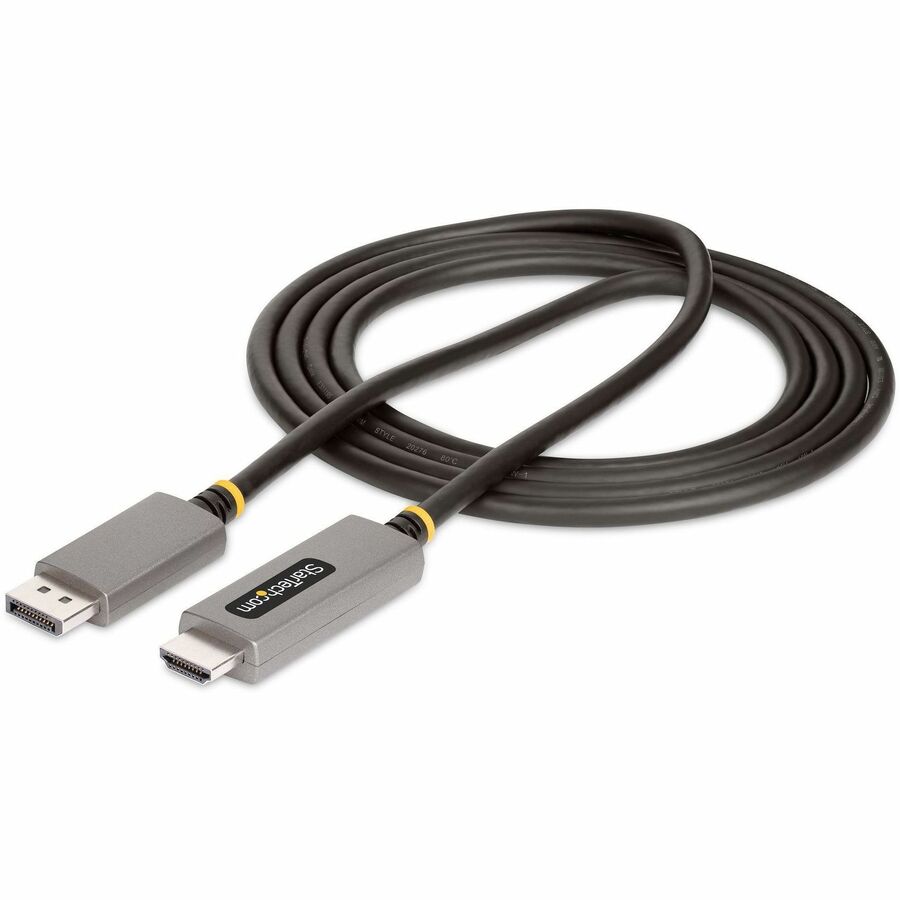 StarTech.com DisplayPort/HDMI Audio/Video Cable - 6 ft DisplayPort/HDMI A/V Cable for