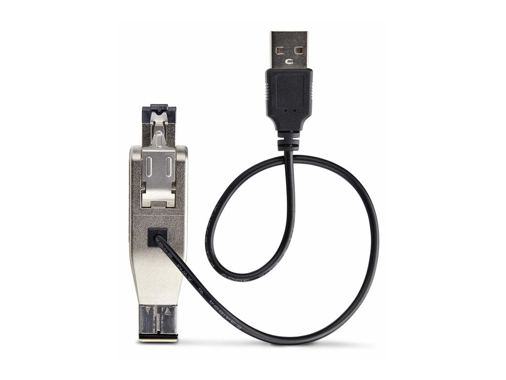 StarTech.com Gigabit Fiber to RJ45 Ethernet Media Converter, Micro Mini - Fiber media converter - 1GbE - 1000Base-T, 1000Base-LX D01ML55U-FIBER-MEDIA