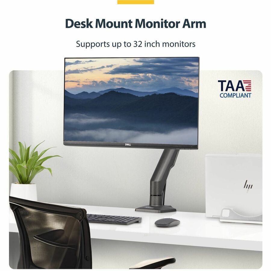 StarTech.com H1M1AG2 Single Monitor Desk Mount Arm