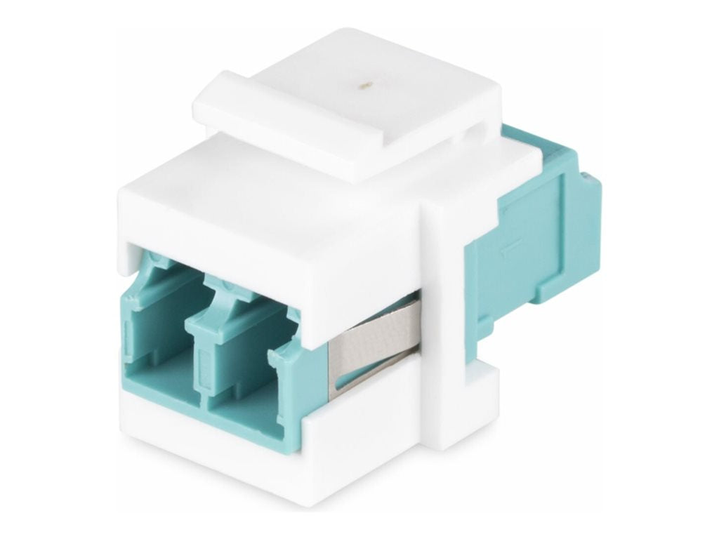 StarTech.com LC to LC Coupler, LC Fiber Coupler, LC/UPC Keystone Jack, Fiber Optic LC Keystone Coupler for Patch Panel - LC to DMFKSLCLCCOUPLER