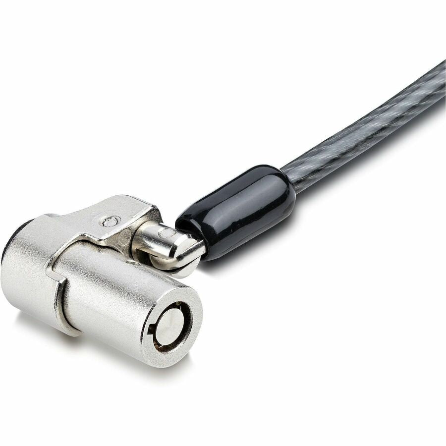 StarTech.com Laptop Cable Lock 6Ft Compatible w/ Noble Wedge&reg;, Anti-Theft Keyed Lock,