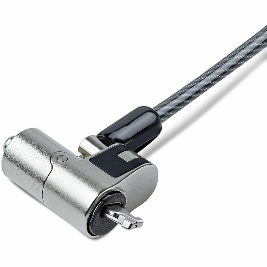 StarTech.com Nano Laptop Cable Lock 6ft, Anti-Theft Keyed Lock, Security Cable Locks Nano
