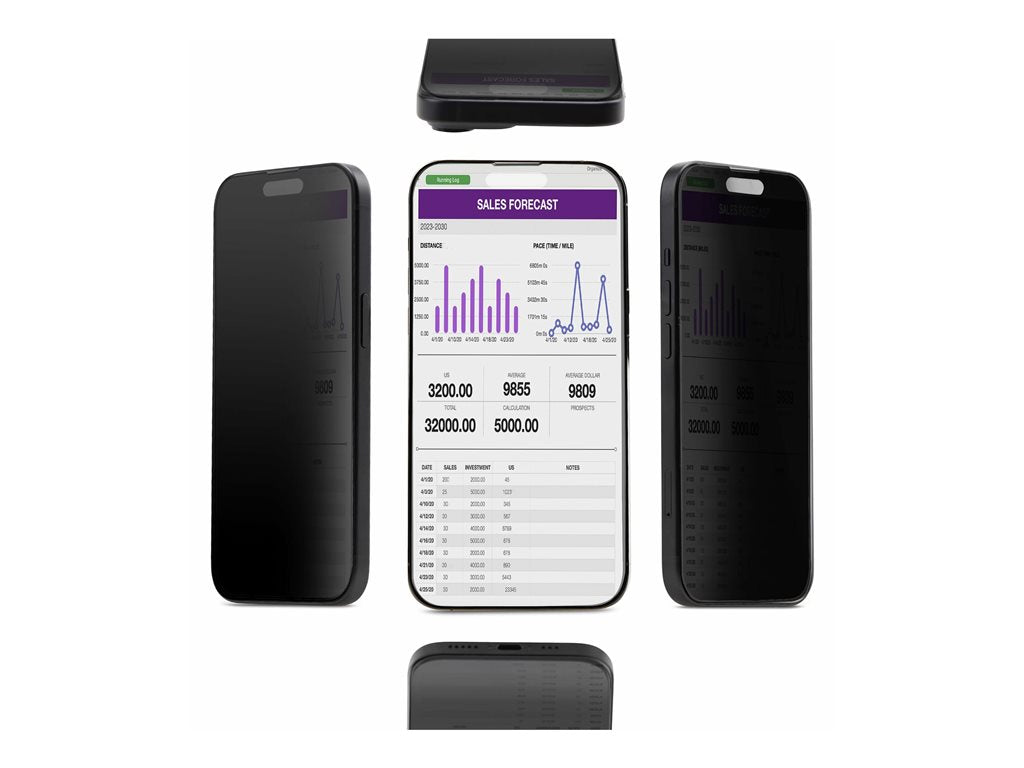 StarTech.com - Screen protector for cellular phone - 4-way, privacy filter, for portrait/landscape, touch-enabled, +/-30ï¿½ view I15T1-PRIVACY-SCREEN