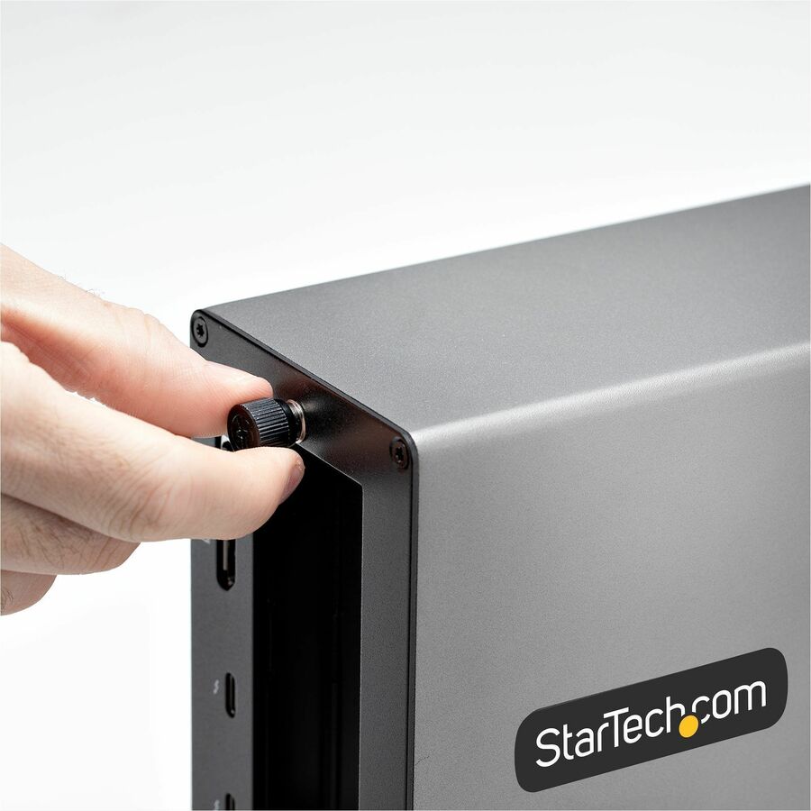 StarTech.com Thunderbolt 3 PCIe Expansion Chassis, Enclosure Box W/Dual PCI-E Slots,