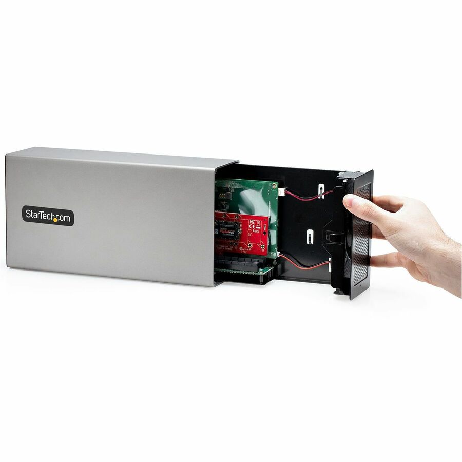 StarTech.com Thunderbolt 3 PCIe Expansion Chassis, Enclosure Box W/Dual PCI-E Slots,