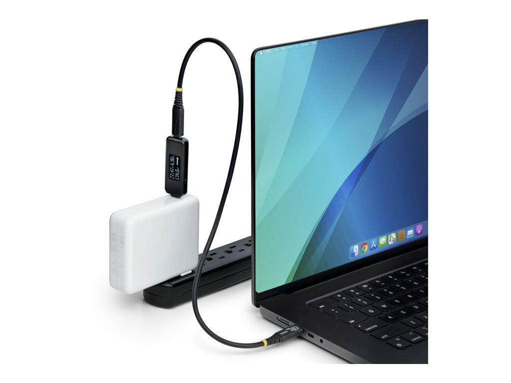 StarTech.com USB-C Power Tester, Bi-Directional Digital Voltage/Current - USB-C power tester - digital multimeter, bi-directional USBC-PWRTESTER