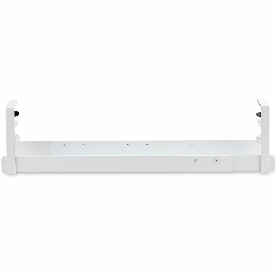 StarTech.com Under Desk Cable Management Tray, Length Adjustable, Clamp-On Installation, CALW-DESK-CABLE-TRAY